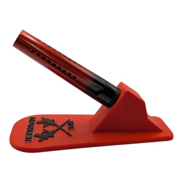 evil pipe barrel tip, 10 inches, black/red new