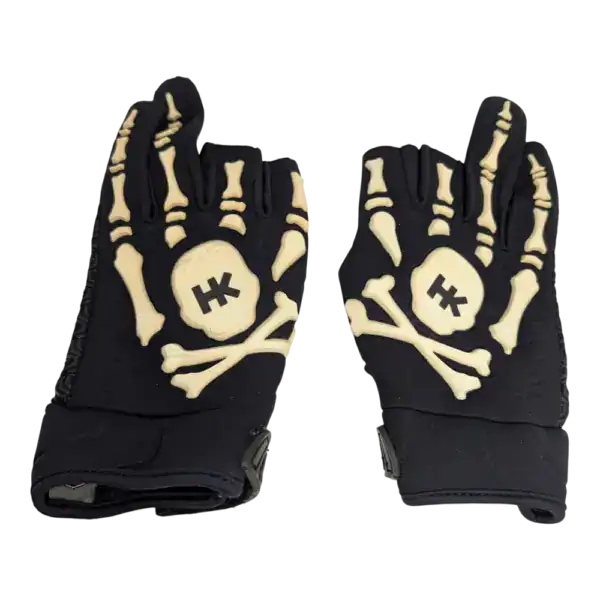 hk army bones paintball gloves, xl used