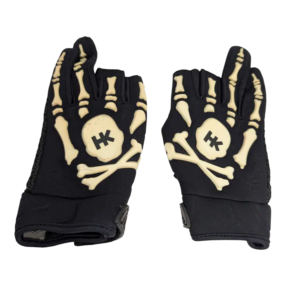 hk army bones paintball gloves, xl used