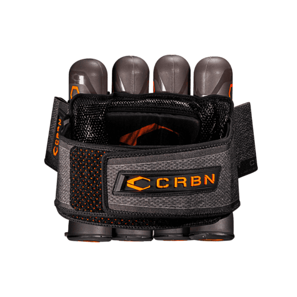 CRBN SC Harness Black sub-compact paintball pod pack upgrade.