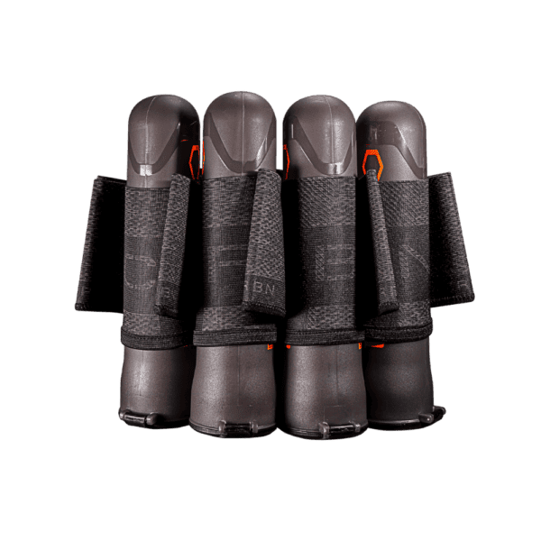 CRBN SC Harness Black sub-compact paintball pod pack upgrade.