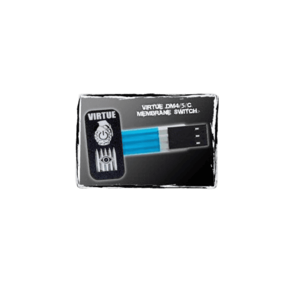 Virtue Switch DM4 DM5 DMC Black paintball marker replacement membrane pad upgrade.