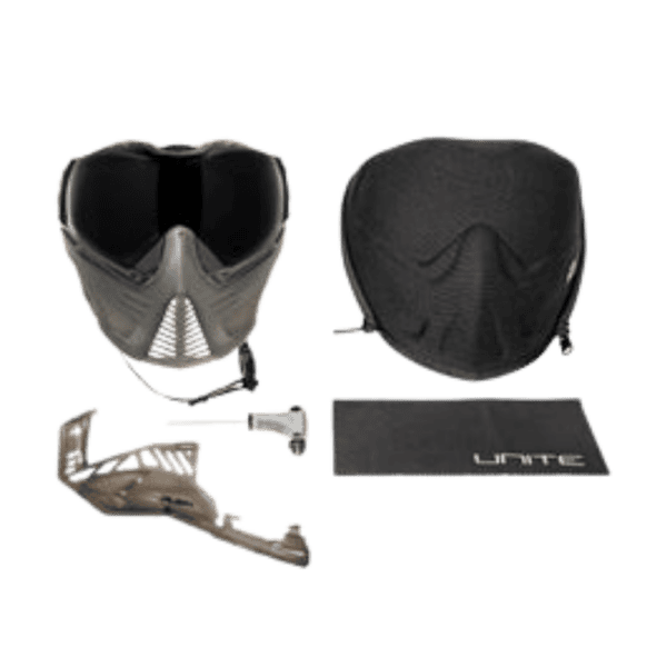 Push Unite Goggle Mk II Specter mask with premium anti fog lens for paintball.