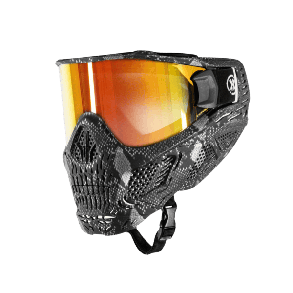HK Army HSTL Skull Goggle System mask in Snake Grey for paintball and airsoft.