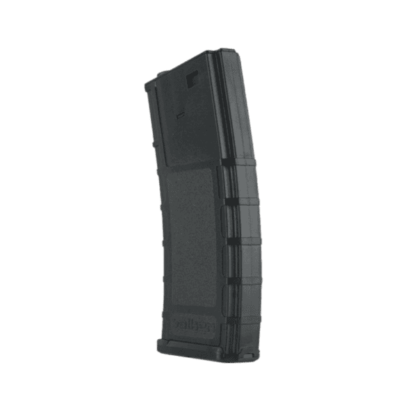 Valken RMAG Hi-Cap Thermold 300rd Single Mag black paintball training rifle magazine.