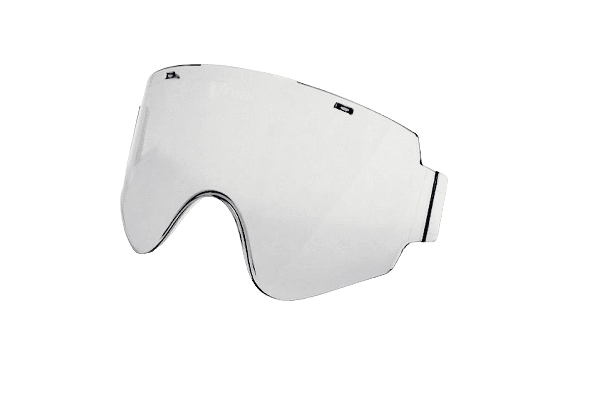 Brand new VForce Armor Lens in clear single tint for VForce paintball masks.