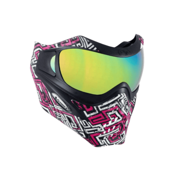 VForce Grill Street Magenta SE paintball mask featuring a low profile design and thermal lens.