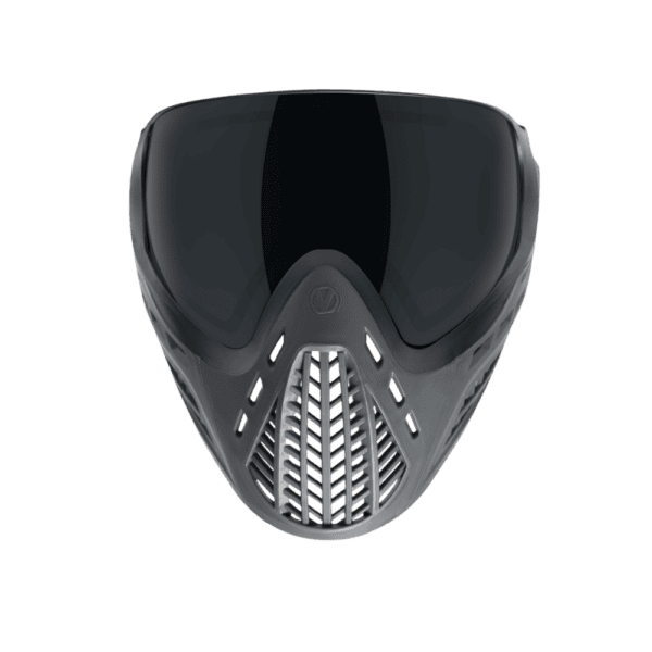Virtue VIO Ascend Goggle Stealth Black SE paintball mask with dual pane thermal lens.