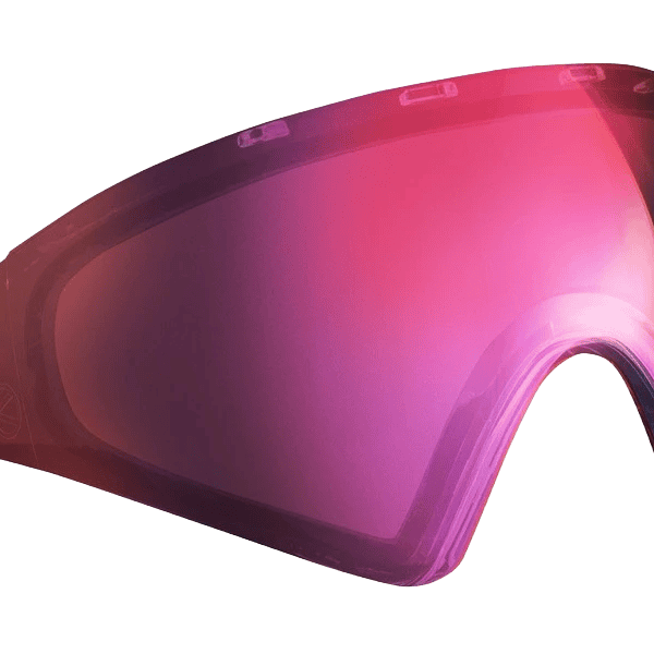 Virtue VIO CMD Lens Chromatic Fire red mirror paintball mask replacement lens.