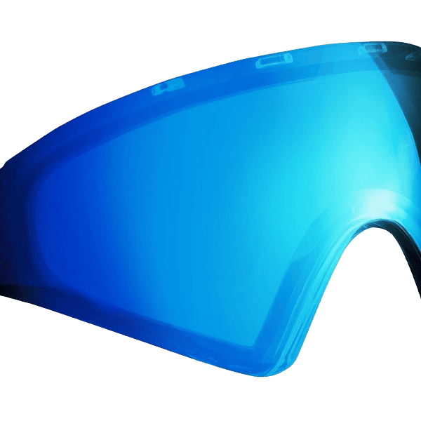 Virtue VIO CMD Lens Chromatic Ice blue mirror paintball mask replacement lens.