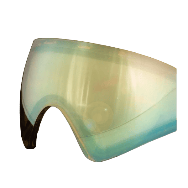 Virtue VIO CMD Lens HD Gold for Virtue and Bunker King paintball goggles.