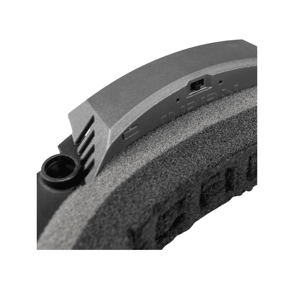 CRBN ZERO Storm Fan black paintball mask defogger attachment.