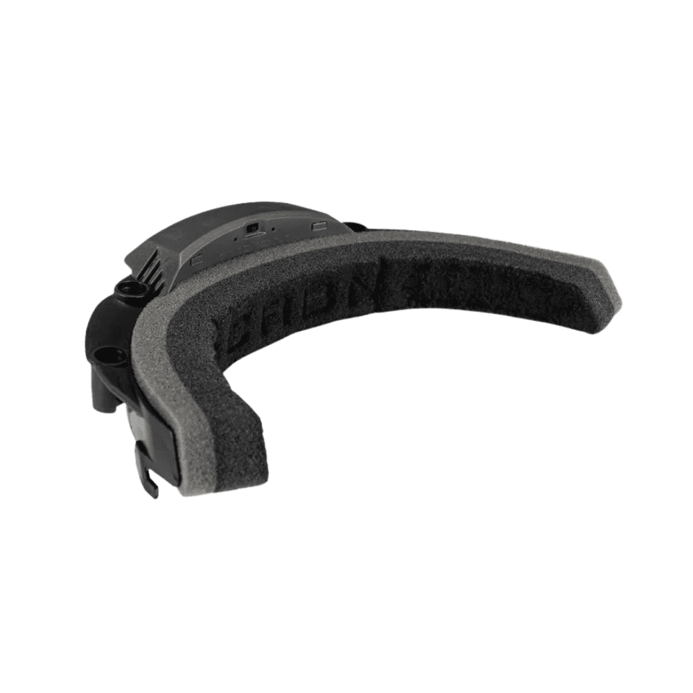CRBN ZERO Storm Fan black paintball mask defogger attachment.