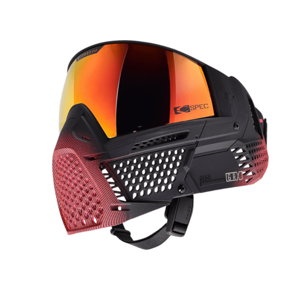 Bunkerkings ZERO GRX goggle system halftone pink more coverage paintball mask.