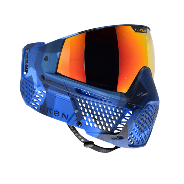 Brand new ZERO GRX MODCAM ABYSS less coverage paintball goggle mask in limited edition blue camouflage.