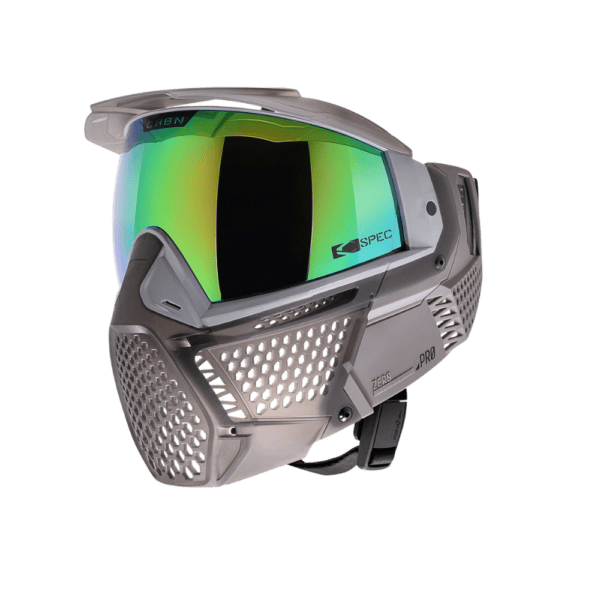 Bunkerkings ZERO GRX goggle system ghost colorway more coverage paintball mask.