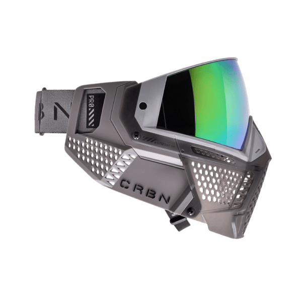 Bunkerkings ZERO GRX goggle system ghost colorway more coverage paintball mask.