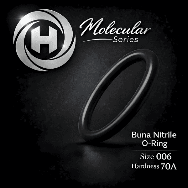 Hadron Molecular Series Buna Nitrile 006 70A O-Ring black paintball marker seal.