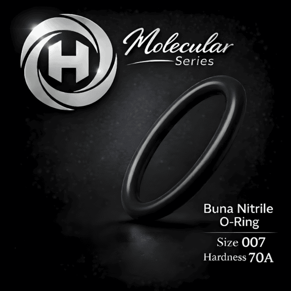 Hadron Molecular Series Buna Nitrile 007 70A O-Ring black paintball marker seal.