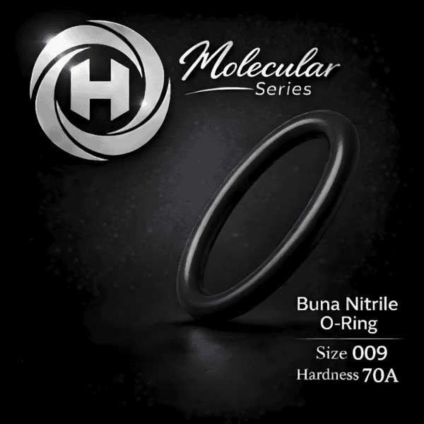 Hadron Molecular Series Buna Nitrile 009 70A O-Ring black paintball marker seal.