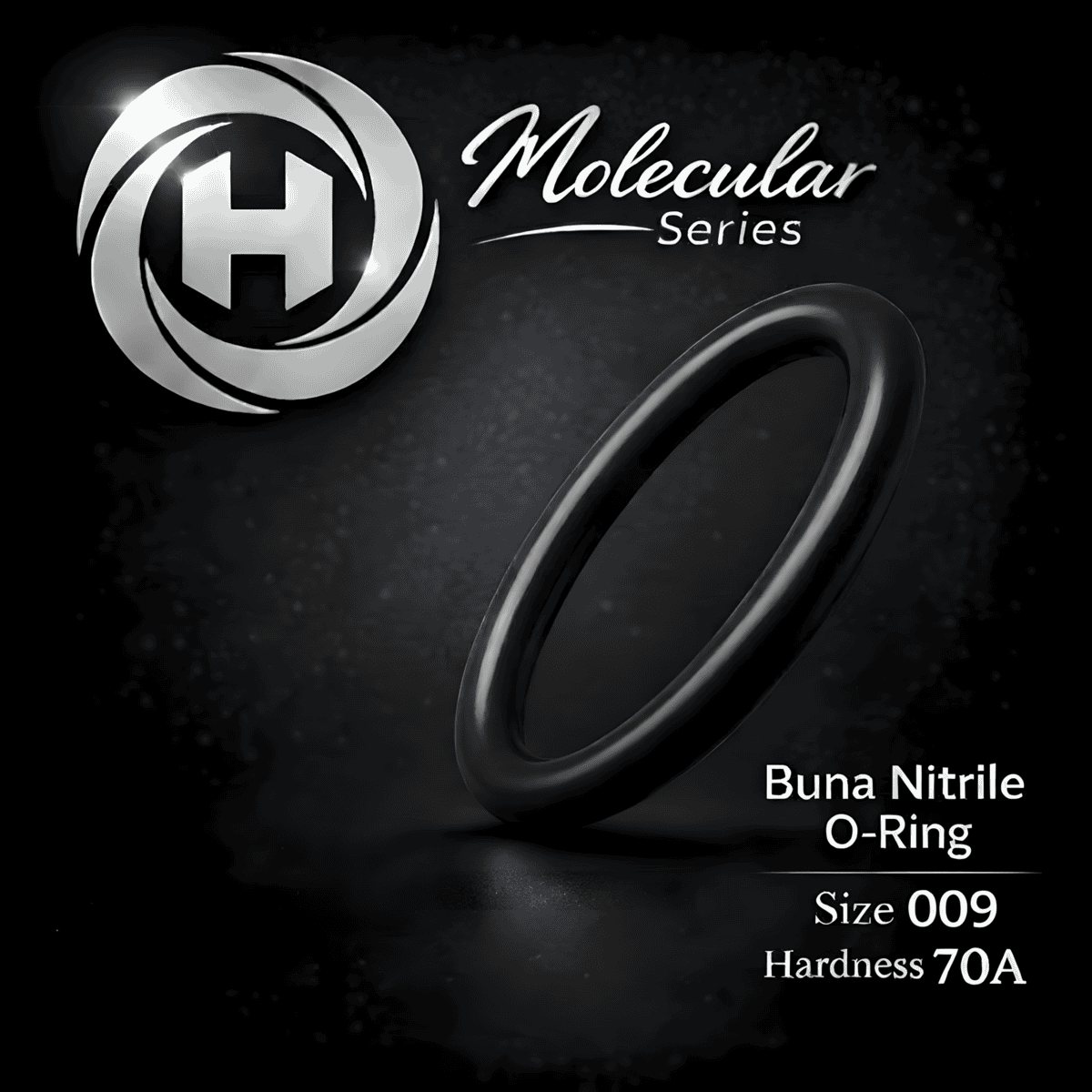 Hadron Molecular Series Buna Nitrile 009 70A O-Ring black paintball marker seal.