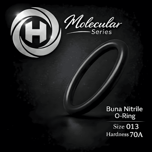 Hadron Molecular Series Buna Nitrile 013 70A O-Ring black paintball marker seal.