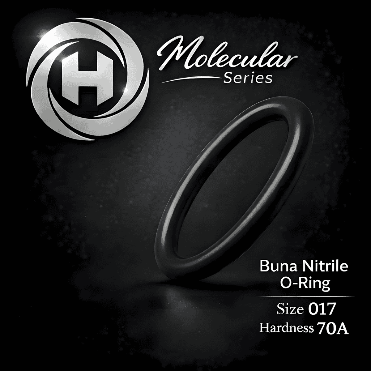 Hadron Molecular Series Buna Nitrile 017 70A O-Ring black paintball marker seal.