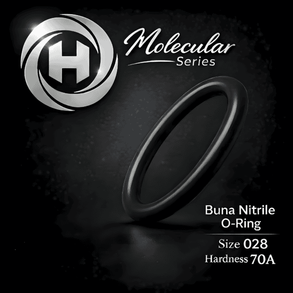Hadron Molecular Series Buna Nitrile 028 70A O-Ring black paintball marker seal.