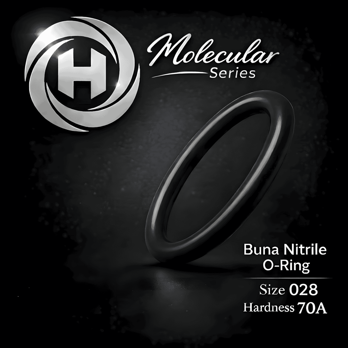 Hadron Molecular Series Buna Nitrile 028 70A O-Ring black paintball marker seal.