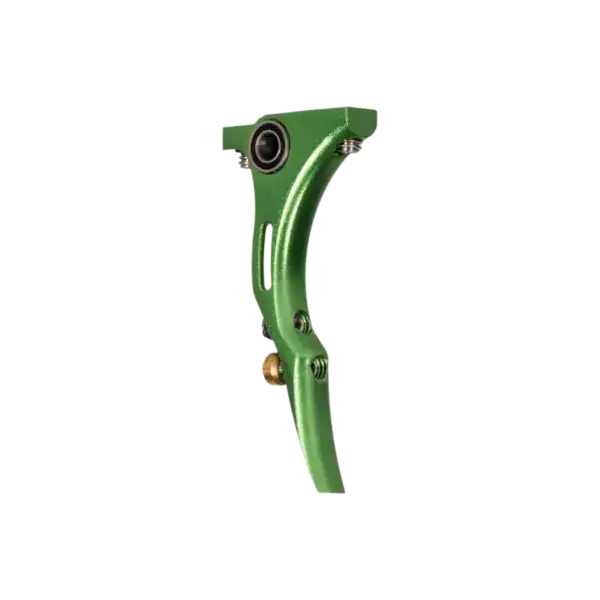 HK Army Reaper green custom paintball trigger for Empire Mini GS and Axe markers.