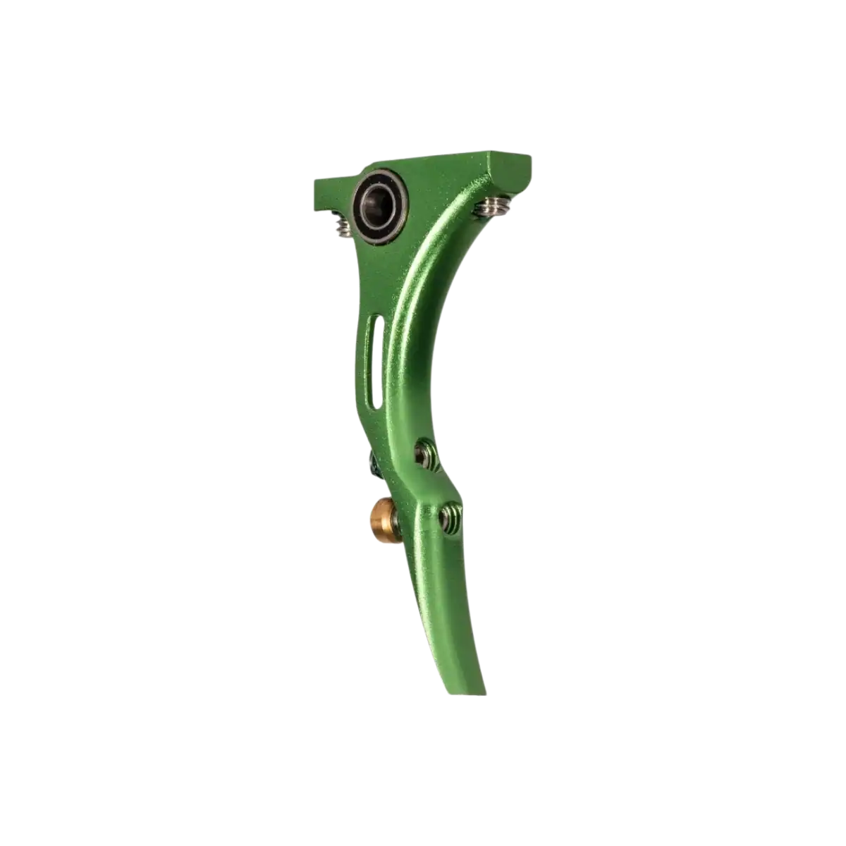 HK Army Reaper green custom paintball trigger for Empire Mini GS and Axe markers.