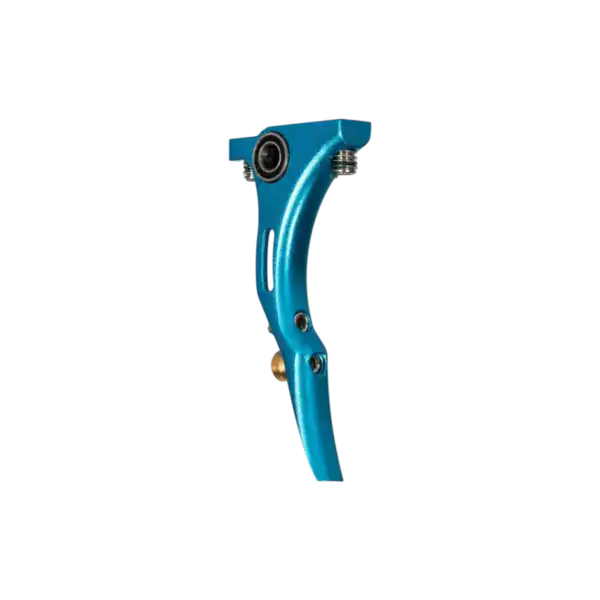 HK Army Reaper blue custom paintball trigger for Empire Mini GS and Axe markers.