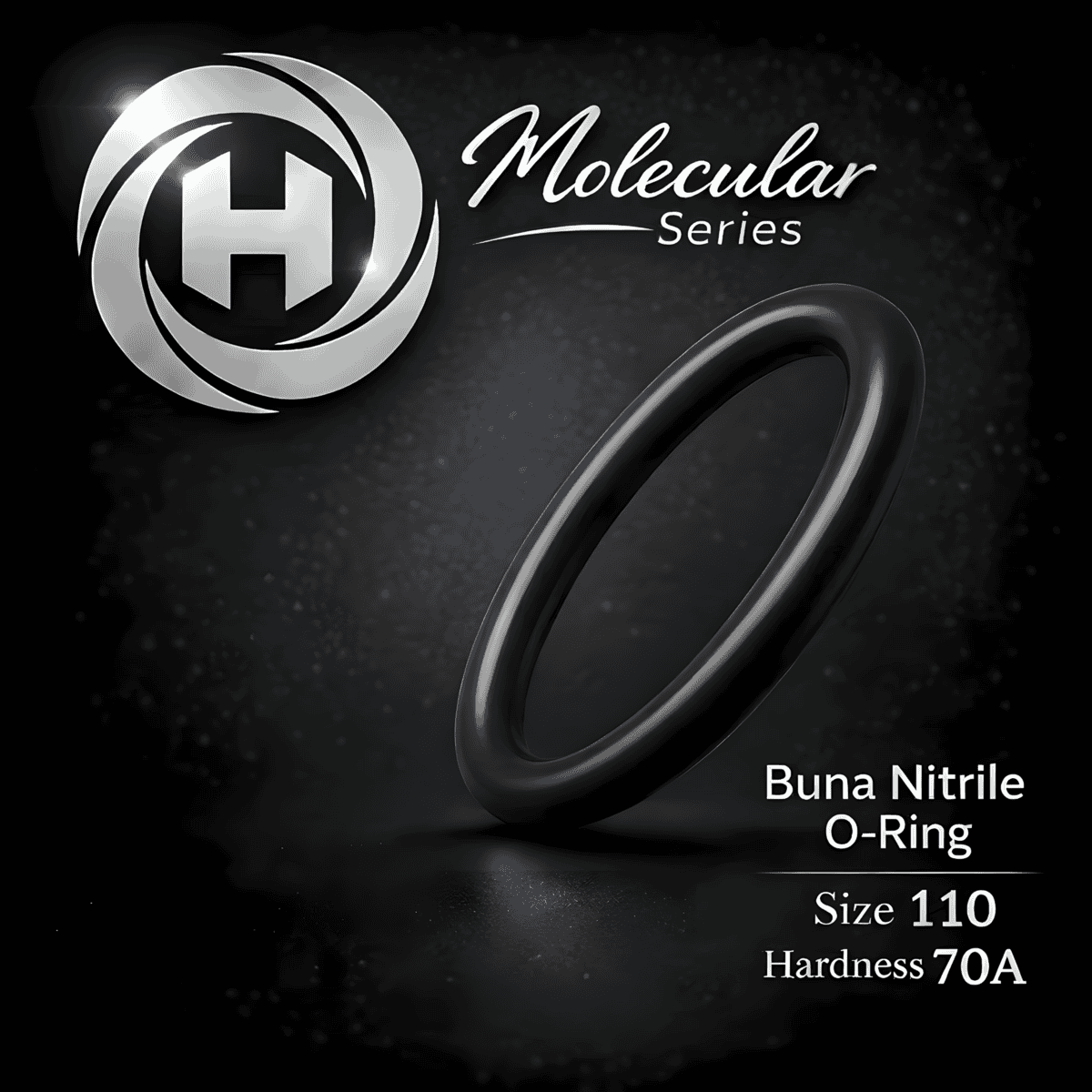 Hadron Molecular Series Buna Nitrile 110 70A O-Ring black paintball marker seal.