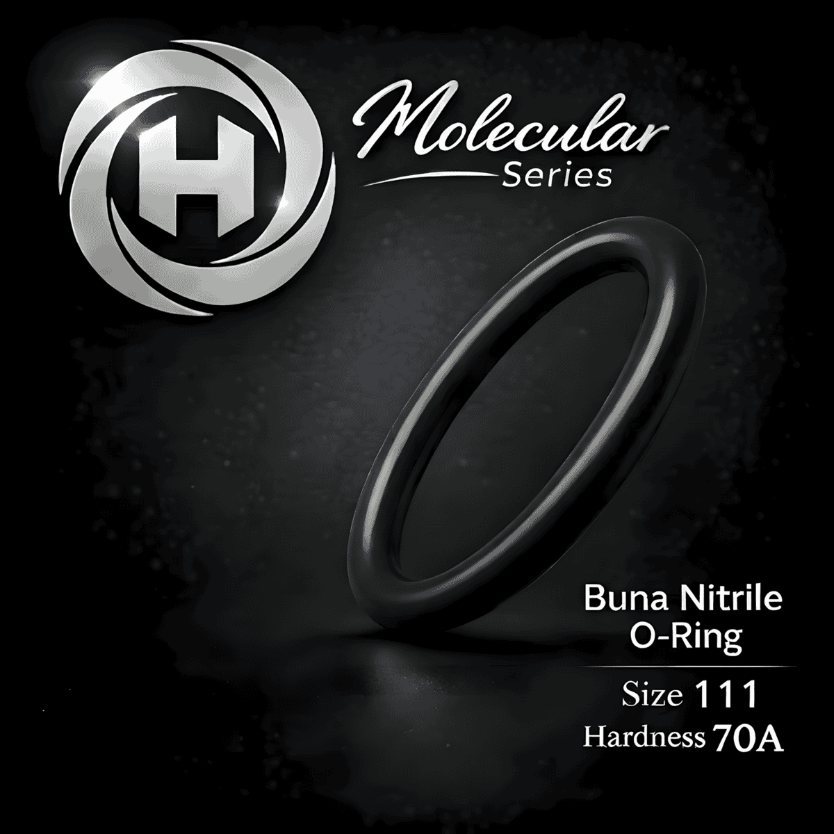 Hadron Molecular Series Buna Nitrile 111 70A O-Ring black paintball marker seal.