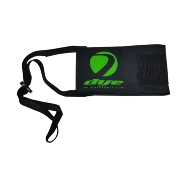 Dye OG Barrel Sock in Lime green safety sleeve for paintball markers.
