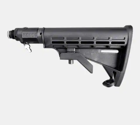 mcs milspec buffer tube solid remote line adapter, carbine buttstock kit new