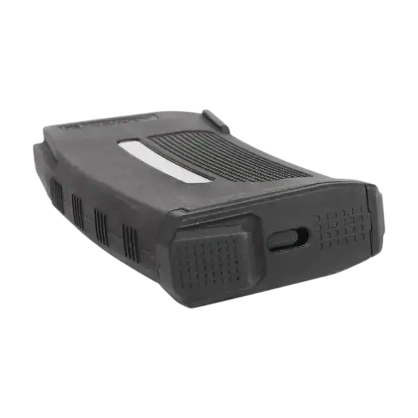 PTS EPM1 black 250rd high capacity polymer airsoft magazine for M4 AEGs.