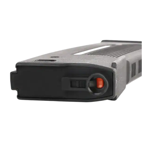 PTS EPM1 black 250rd high capacity polymer airsoft magazine for M4 AEGs.
