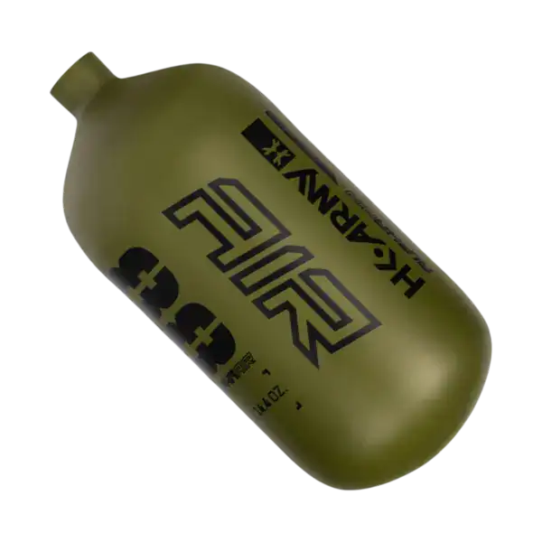 HK Army Alpha Air Striker 88ci 4500psi lightweight paintball tank carbon fiber bottle.