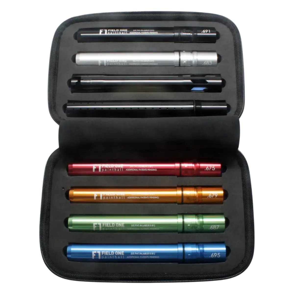 field one acculock rigid barrel case, new
