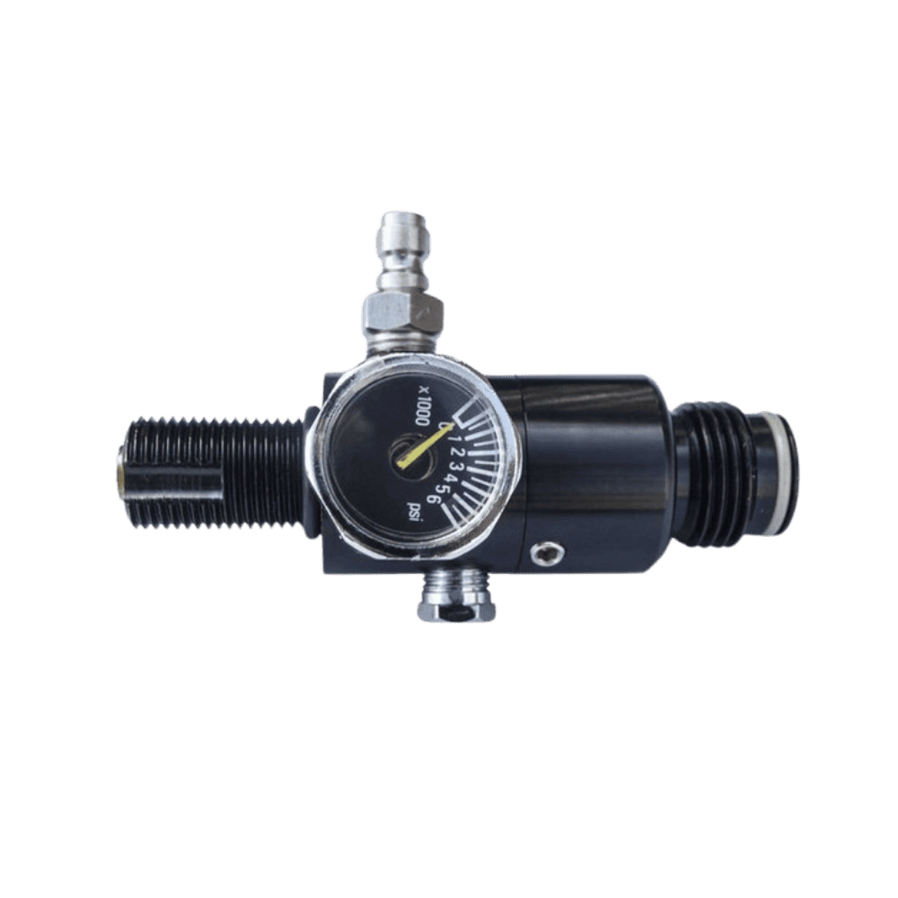 Valken ACM Valken 4500psi Tank Regulator Head high pressure paintball tank regulator valve component.