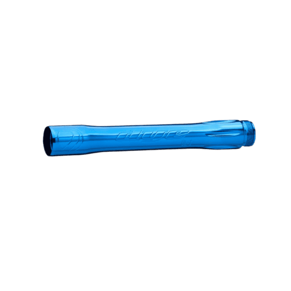 DYE Boomstick UL-I Back Blue Polished Autococker paintball barrel back component.