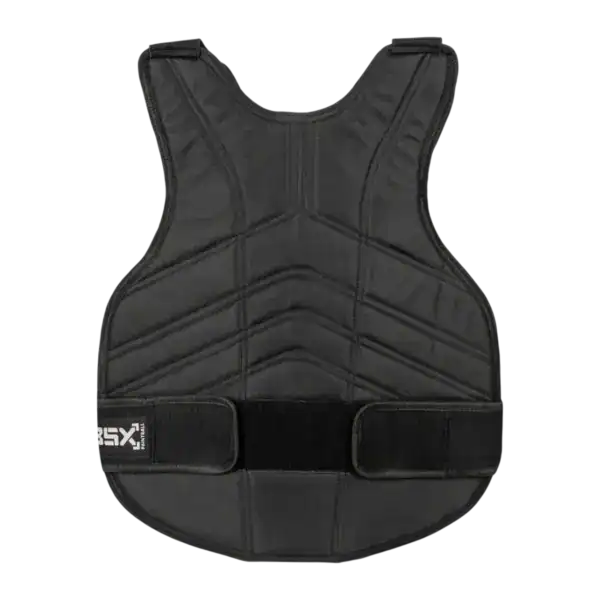 Valken BSX Chest Protector Adult Black reversible paintball body armor vest.