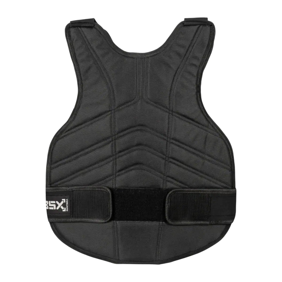 Valken BSX Chest Protector Adult Black reversible paintball body armor vest.