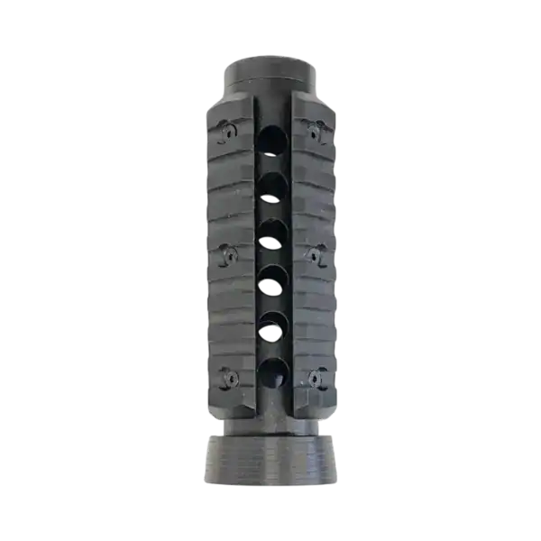 ACM Alum Quad Foregrip aluminum handguard shroud for tactical paintball markers.
