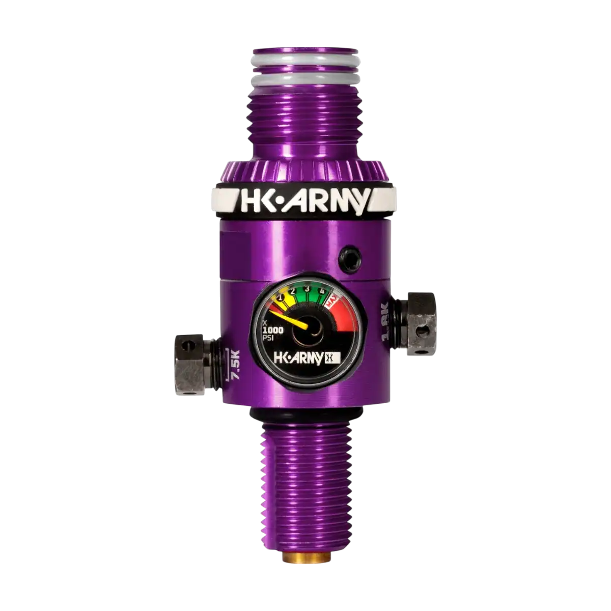 HK Army HP8 Purple 800psi high pressure air tank paintball regulator.
