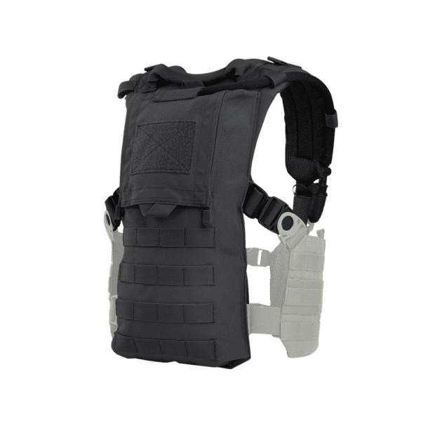Condor Hydro Harness Black tactical paintball hydration vest attachment.