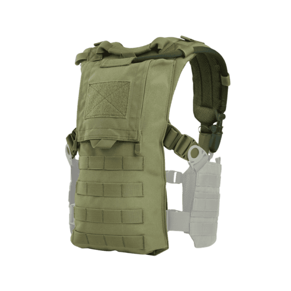 Condor Hydro Harness Olive Drab tactical paintball hydration vest attachment.