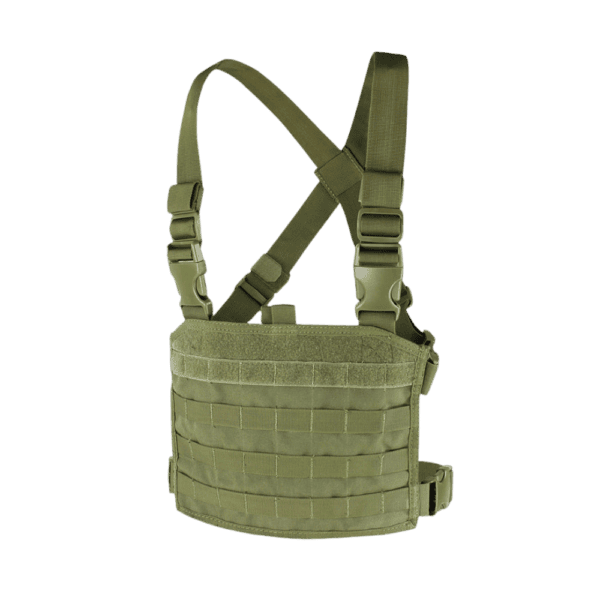 Condor Modular Chest Panel Olive Drab tactical paintball minimalistic vest rig.