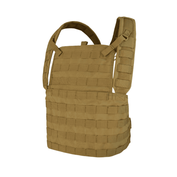Condor Modular Chest Rig Brown tactical paintball load bearing vest.